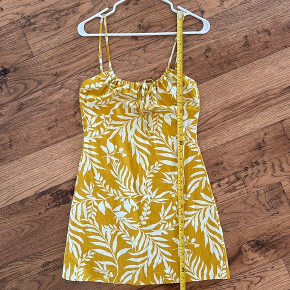 Bebop Yellow Floral Mini Dress 5 - Picture 7 of 8